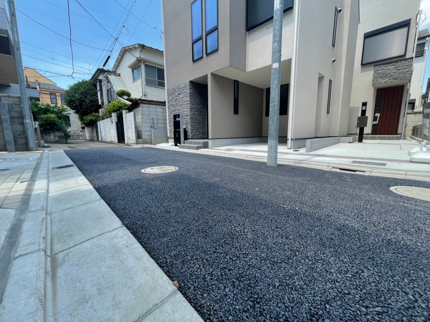 前面道路