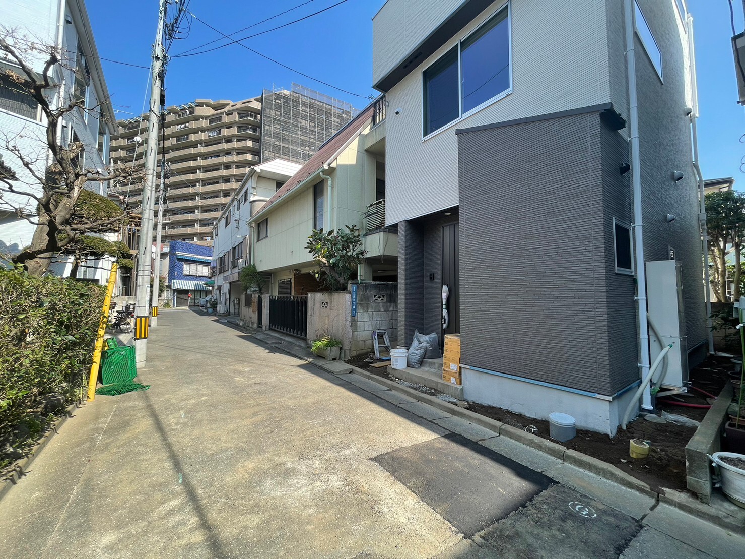 前面道路