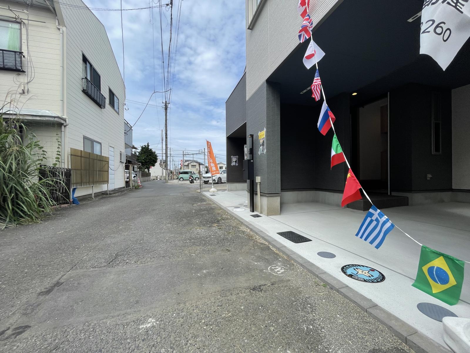 前面道路