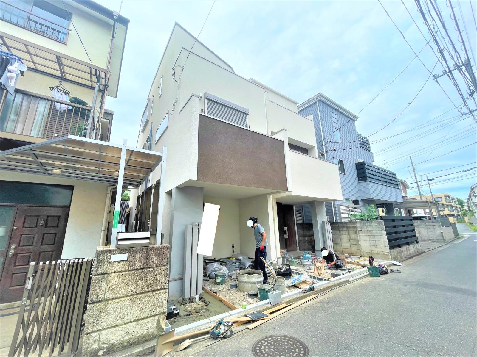 前面道路