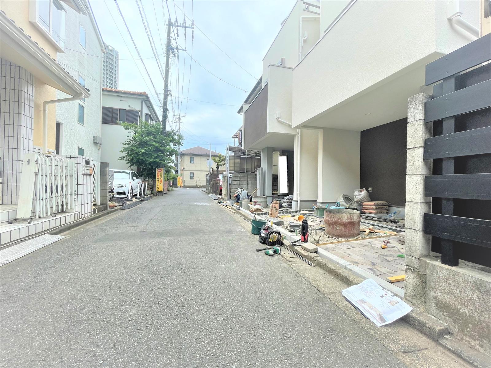 前面道路