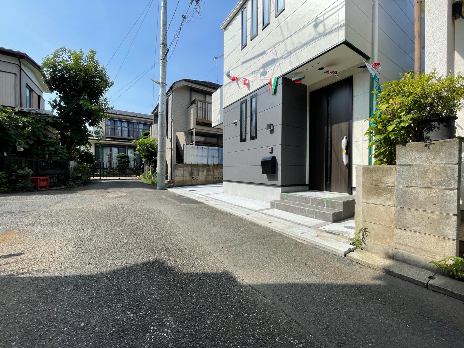 前面道路
