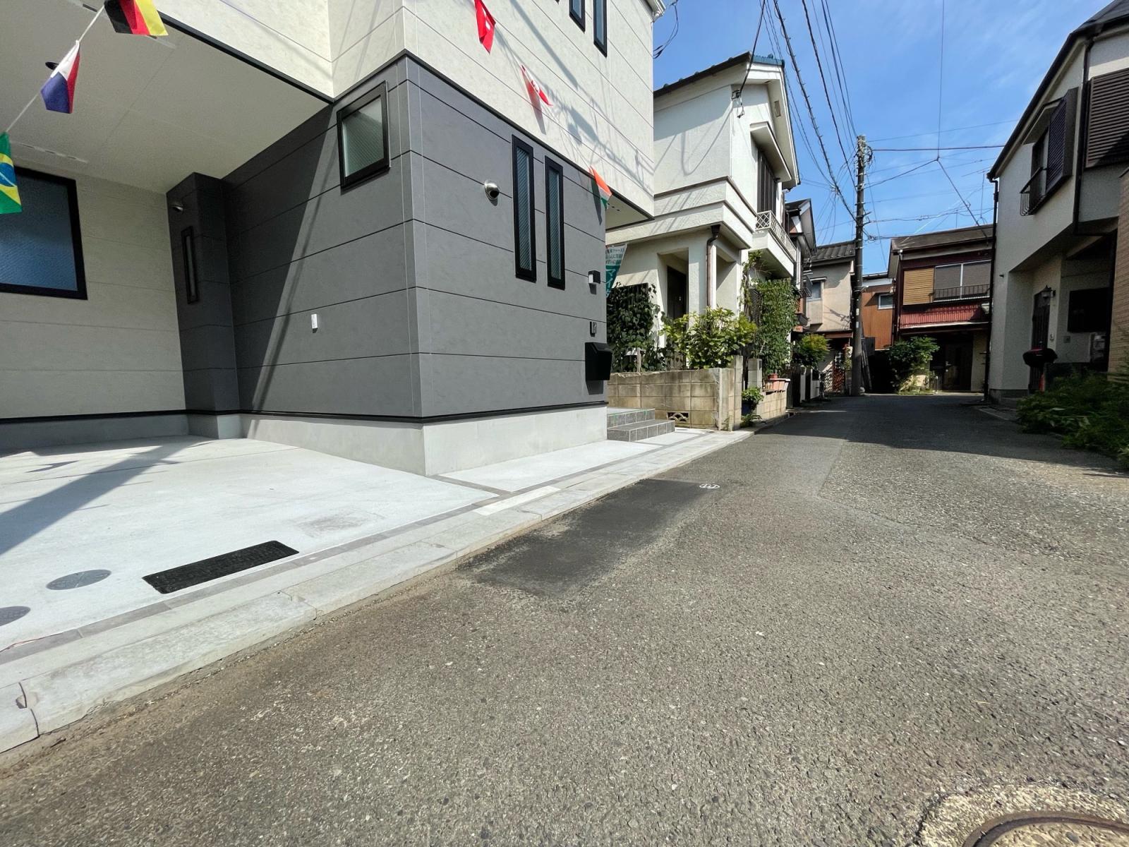 前面道路