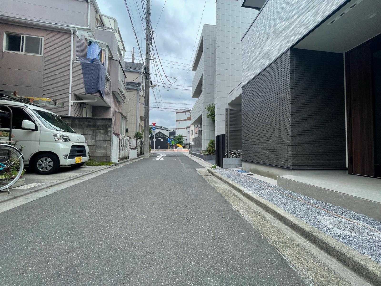 前面道路